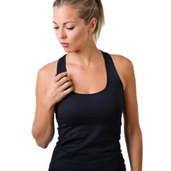 Basica Tank Top Women - Black, White -Viva Wear Closet Store 00008000 10