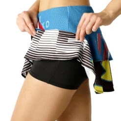 Future Retro Skirt Women - Black, Multicoloured -Viva Wear Closet Store 00115000 26