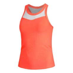 Isleta Tank Top Women - Coral, White