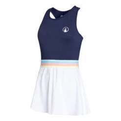 Rainbow Champions Dress Women - White, Blue