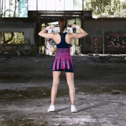 BIDI BADU Phoebe Tech Dress Women - Dark Blue, Pink -Viva Wear Closet Store 00271000 66