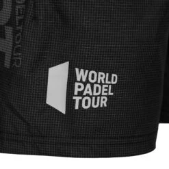 BULLPADEL Lunes Shorts Men - Black, Yellow -Viva Wear Closet Store 00396000 10