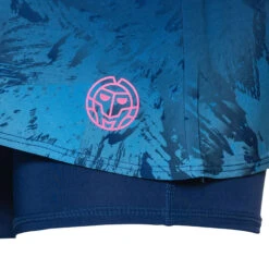 BIDI BADU Mora Tech Skirt Women - Dark Blue, Turquoise -Viva Wear Closet Store 00711000 10