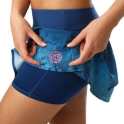 BIDI BADU Mora Tech Skirt Women - Dark Blue, Turquoise -Viva Wear Closet Store 00711000 26