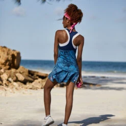 BIDI BADU Mora Tech Skirt Women - Dark Blue, Turquoise -Viva Wear Closet Store 00711000 65