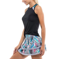 Tuck Me In Tank Top Women - Black, Turquoise -Viva Wear Closet Store 00720000 11