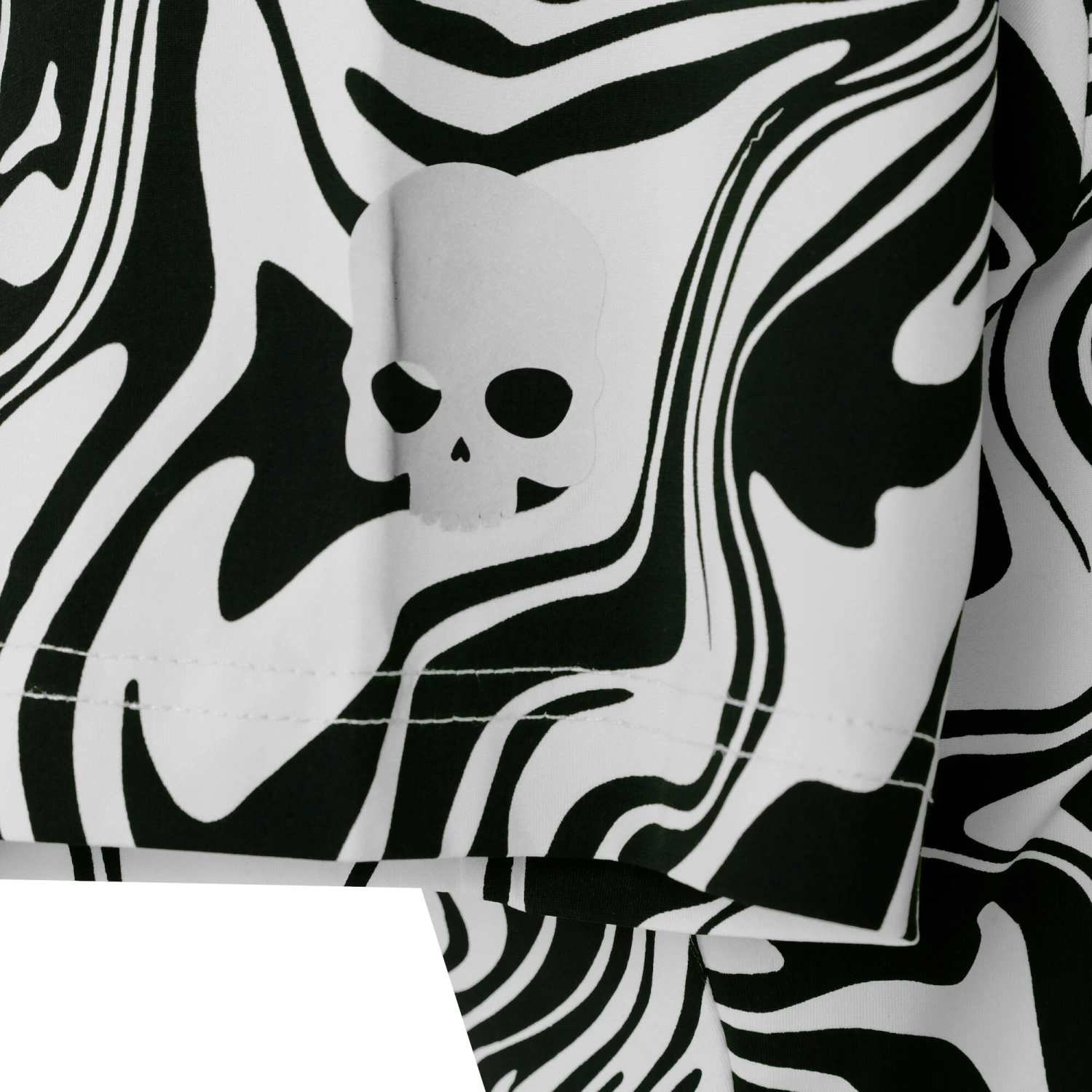 Hydrogen Tech Chrome T-Shirt Men - White, Black 10 Hydrogen Tech Chrome T-Shirt Men - White, Black - Image 8