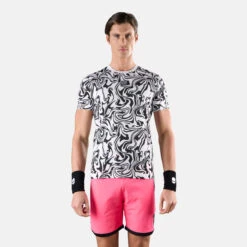 Hydrogen Tech Chrome T-Shirt Men - White, Black 26 Hydrogen Tech Chrome T-Shirt Men - White, Black -Viva Wear Closet Store 00758000 13