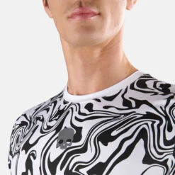 Hydrogen Tech Chrome T-Shirt Men - White, Black 28 Hydrogen Tech Chrome T-Shirt Men - White, Black -Viva Wear Closet Store 00758000 15