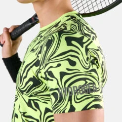 Hydrogen Tech Chrome T-Shirt Men - Yellow, Black -Viva Wear Closet Store 00759000 15