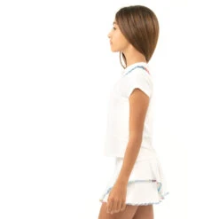 Sheer Genius T-Shirt Girls - White -Viva Wear Closet Store 01062000 11