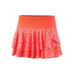 Get It Stripe Rally Skirt Women - Orange