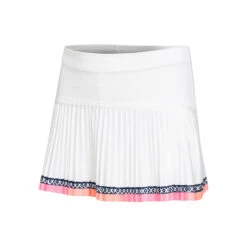Summer Glow Pleated Skirt Girls - White, Multicoloured