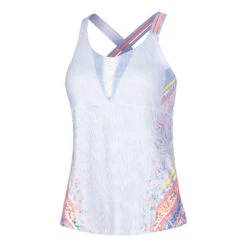 Liberty In Love With Bra Tank Top Women - Light Blue, Multicoloured