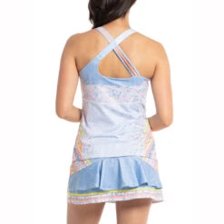 Liberty In Love With Bra Tank Top Women - Light Blue, Multicoloured -Viva Wear Closet Store 01357000 14