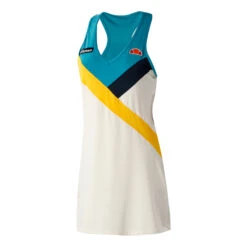 Ellesse Fontaine Dress Women - Cream, Turquoise