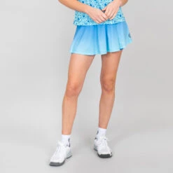 BIDI BADU Colortwist Printed Wavy Skirt Women - Light Blue, Blue -Viva Wear Closet Store 01947000 13