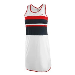 Fila Doro Dress Women - White, Dark Blue -Viva Wear Closet Store 02002000 000
