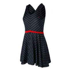 Fila Lottie Dress Women - Dark Blue, Red