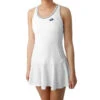 Lotto Squadra PL Dress Women - White, Dark Grey -Viva Wear Closet Store 02705000 20