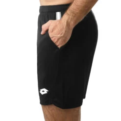 Lotto Teams PL 7in Shorts Men - Black, White -Viva Wear Closet Store 02782000 21