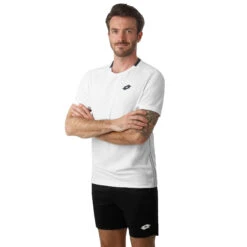 Lotto Teams PL 7in Shorts Men - Black, White -Viva Wear Closet Store 02782000 24