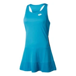 Lotto Squadra II PL Dress Women - Turquoise, White