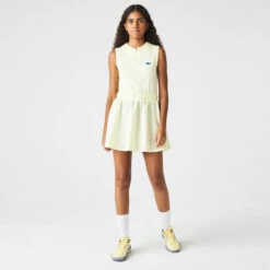 Lacoste Dress Women - Yellow, Violet -Viva Wear Closet Store 03784000 13