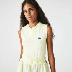 Lacoste Dress Women - Yellow, Violet -Viva Wear Closet Store 03784000 16