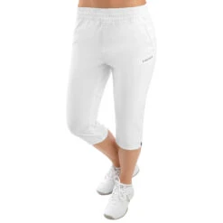 Head Club Training Pants Women - White, Silver -Viva Wear Closet Store 06536000 0 3