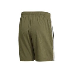 ADIDAS Essentials 3-Stripes Chelsea 7in Shorts Men - Khaki, White -Viva Wear Closet Store 12406000 0 2