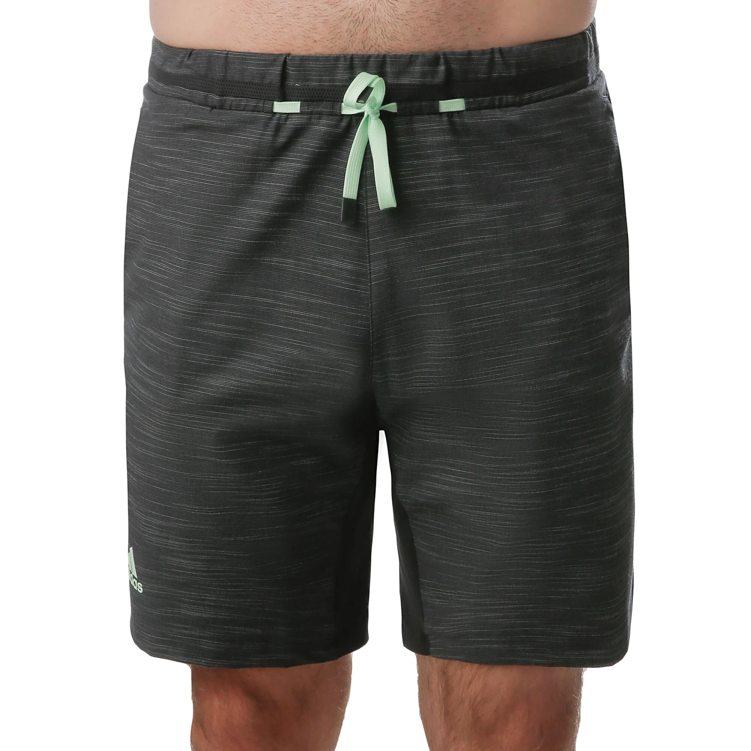 ADIDAS New York Melange Shorts Men - Dark Grey, Mint 2 ADIDAS New York Melange Shorts Men - Dark Grey, Mint