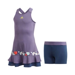 ADIDAS Frill Dress Girls - Violet, Mint
