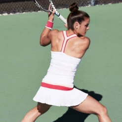 ADIDAS Heat Ready Y- Dress Women - White, Red -Viva Wear Closet Store 13664000 66