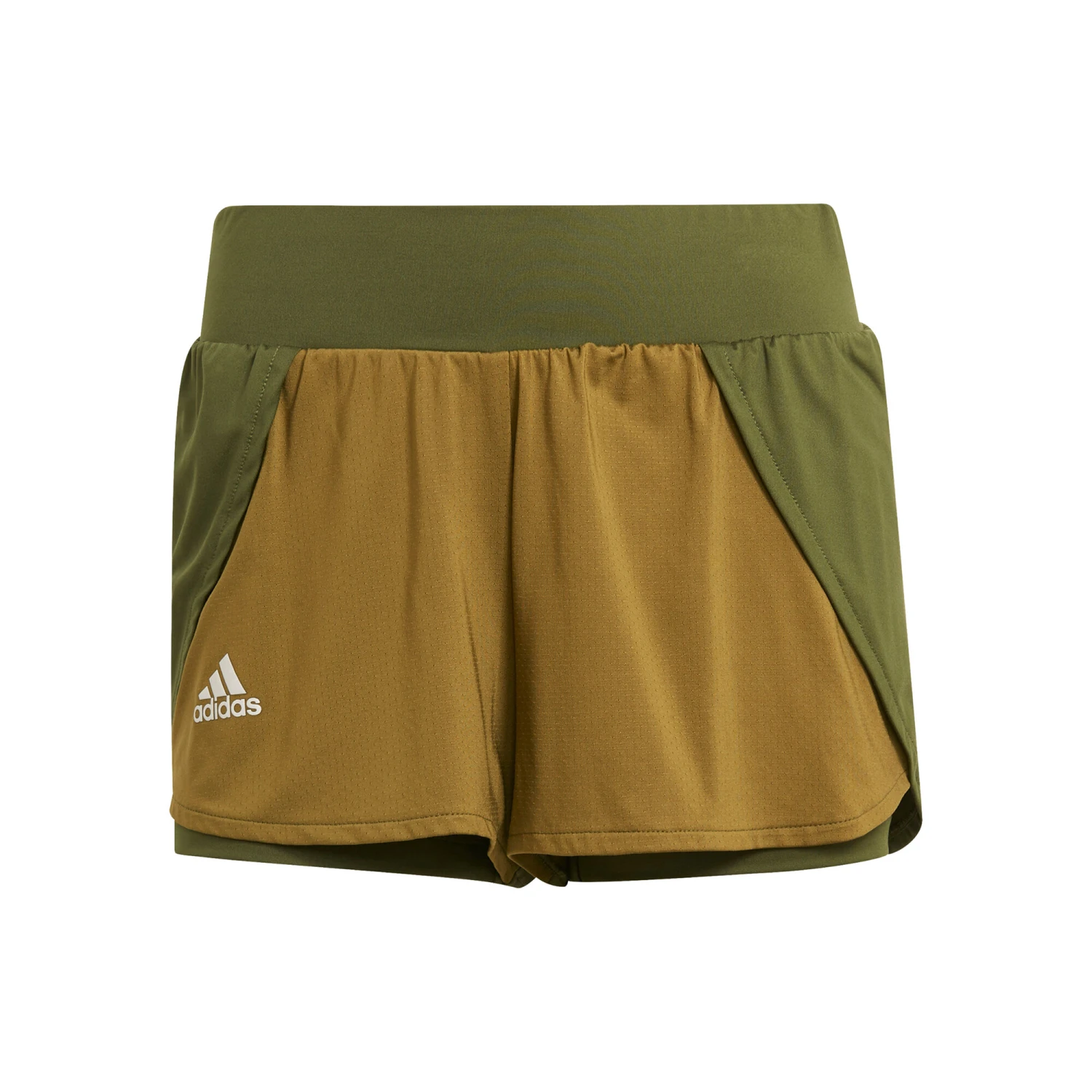 ADIDAS Match Shorts Women - Olive, Brown 3 ADIDAS Match Shorts Women - Olive, Brown