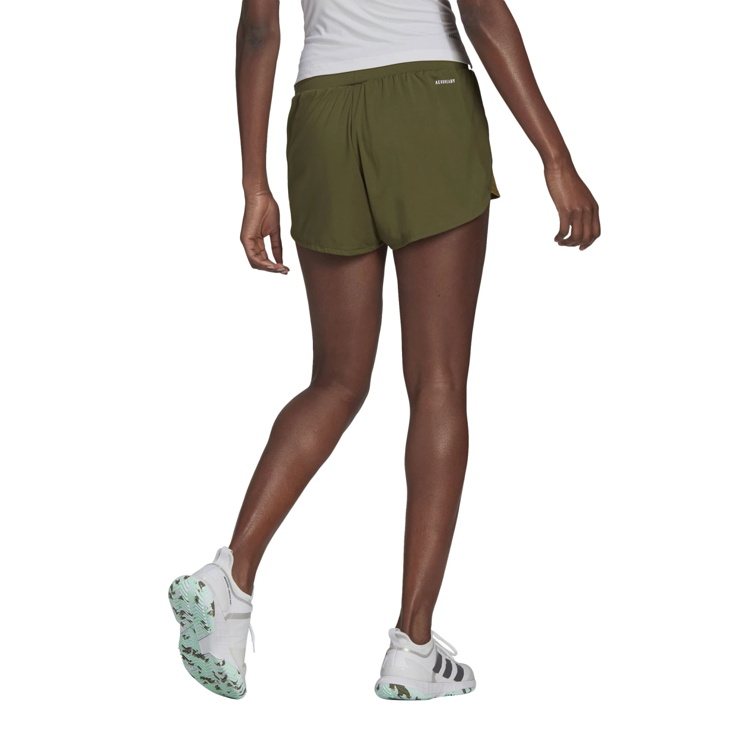 ADIDAS Match Shorts Women - Olive, Brown 5 ADIDAS Match Shorts Women - Olive, Brown - Image 3