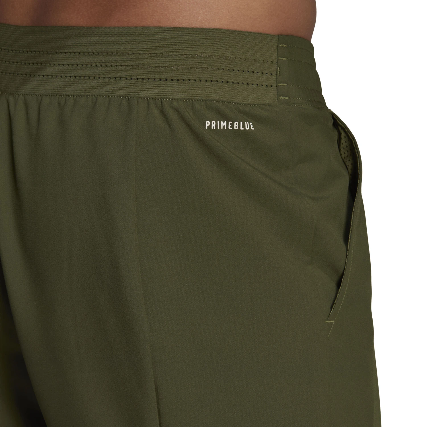 ADIDAS Primeblue Ergo 9in Shorts Men - Olive, Yellow 8 ADIDAS Primeblue Ergo 9in Shorts Men - Olive, Yellow - Image 6