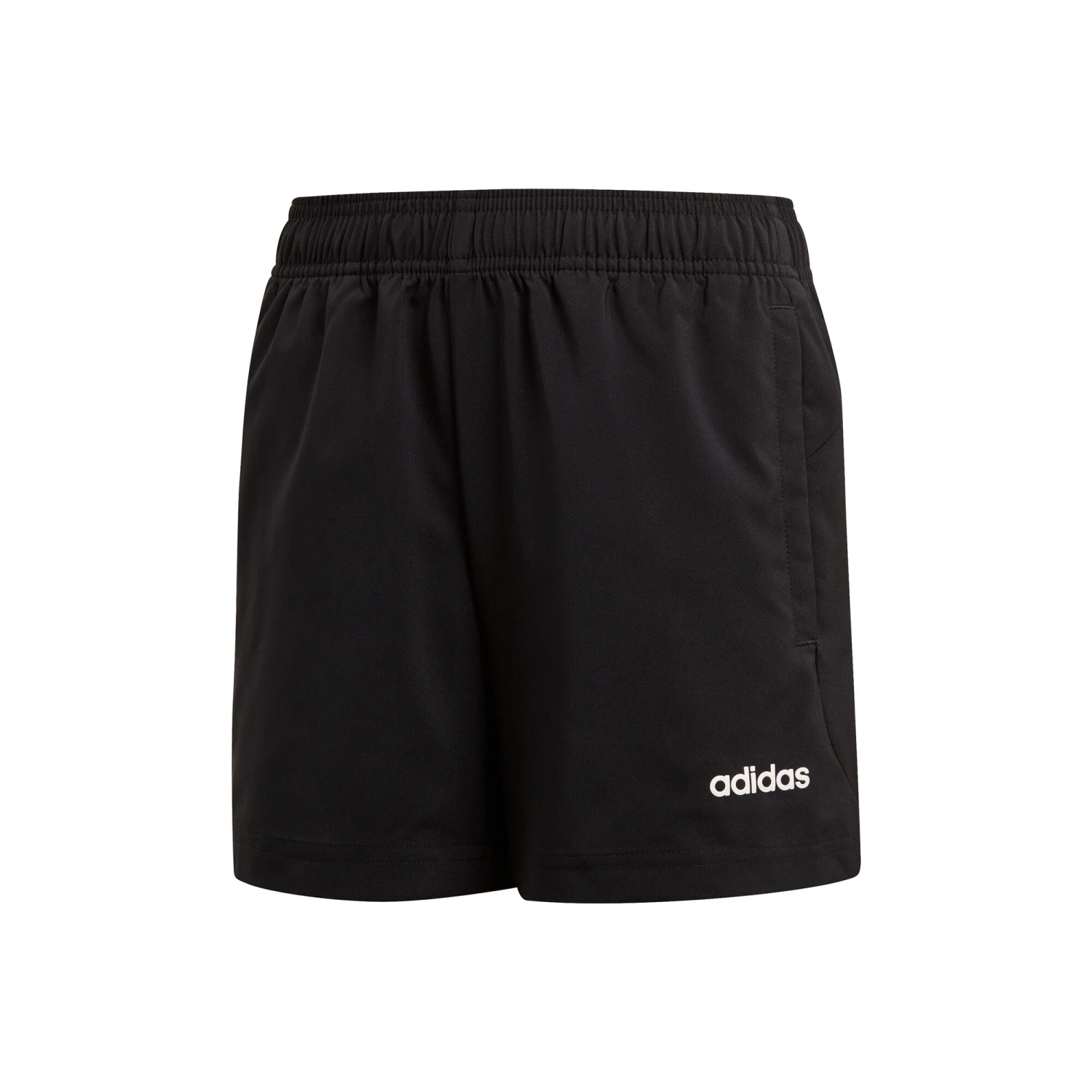 ADIDAS Essentials Plain Shorts Boys - Black, White 3 ADIDAS Essentials Plain Shorts Boys - Black, White