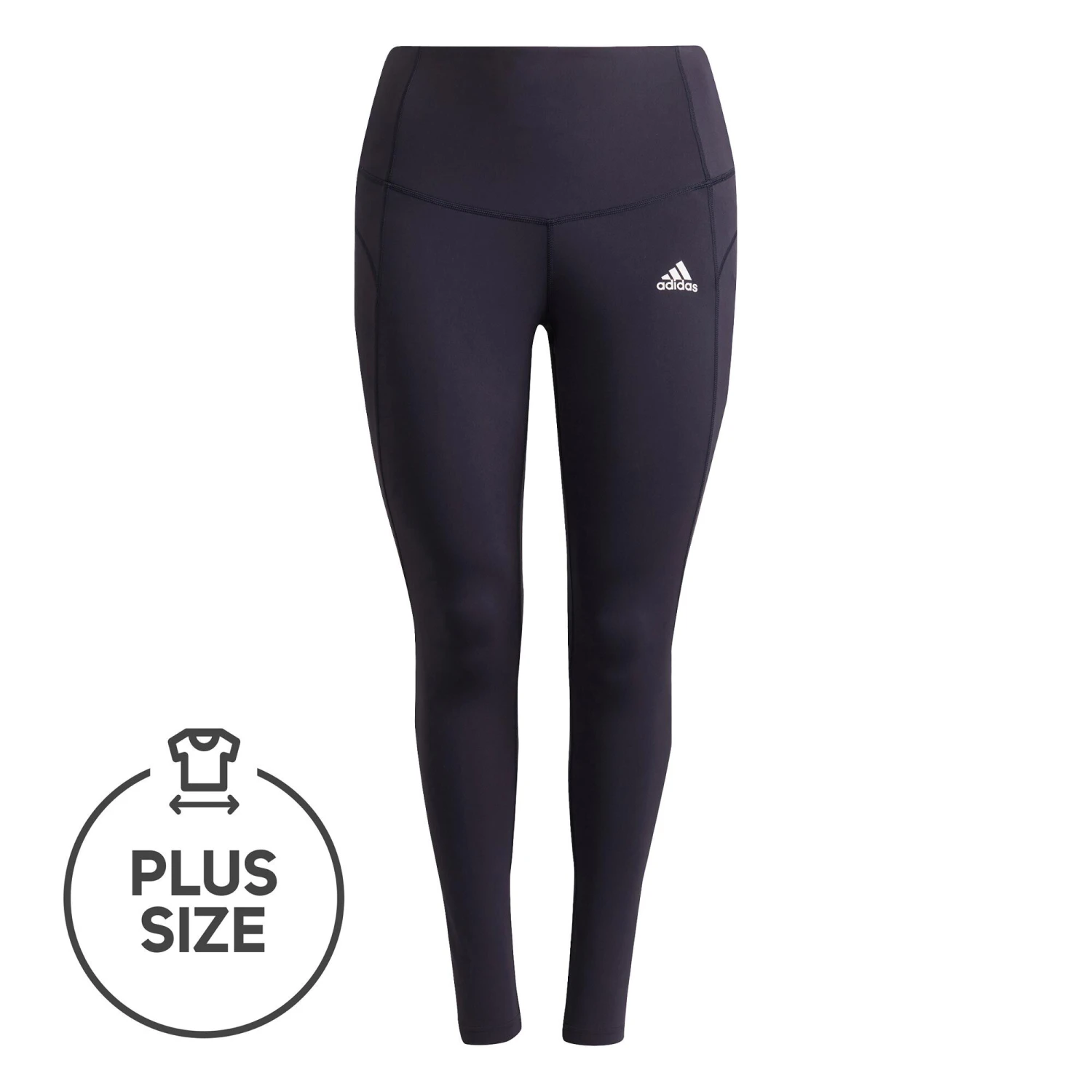 ADIDAS FB Plus Size Tight Women - Dark Blue, White 3 ADIDAS FB Plus Size Tight Women - Dark Blue, White