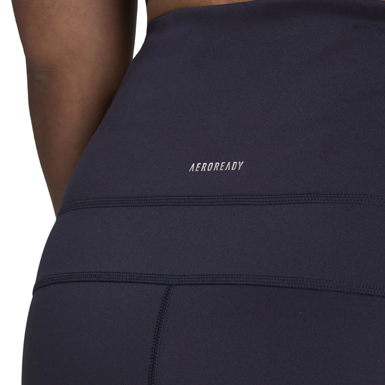 ADIDAS FB Plus Size Tight Women - Dark Blue, White 8 ADIDAS FB Plus Size Tight Women - Dark Blue, White - Image 6