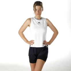 ADIDAS 2in1 Shorts Women - Dark Blue, White -Viva Wear Closet Store 15683000 10