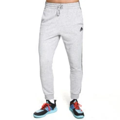 ADIDAS 3 Stripes French Terry Cotton-Touch Training Pants Men - Grey 13 ADIDAS 3 Stripes French Terry Cotton-Touch Training Pants Men - Grey -Viva Wear Closet Store 17431000 11