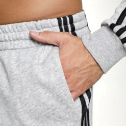 ADIDAS 3 Stripes French Terry Cotton-Touch Training Pants Men - Grey 18 ADIDAS 3 Stripes French Terry Cotton-Touch Training Pants Men - Grey -Viva Wear Closet Store 17431000 16