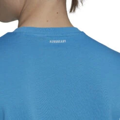 ADIDAS Dominic Thiem Logo Graphic T-Shirt Men - Blue -Viva Wear Closet Store 17489000 17