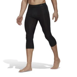 ADIDAS Tech-Fit 3/4 Tight Men - Black -Viva Wear Closet Store 17503000 13