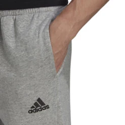 ADIDAS Essentials Fleece Regular Tapered Training Pants Men - Grey -Viva Wear Closet Store 17742000 16