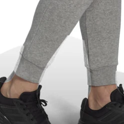 ADIDAS Essentials Fleece Regular Tapered Training Pants Men - Grey -Viva Wear Closet Store 17742000 17