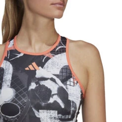 ADIDAS Club Graphic Tank Top Women - White, Multicoloured -Viva Wear Closet Store 17773000 16