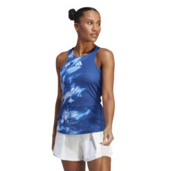 ADIDAS Melbourne Y- Tank Top Women - Dark Blue, White -Viva Wear Closet Store 17827000 15