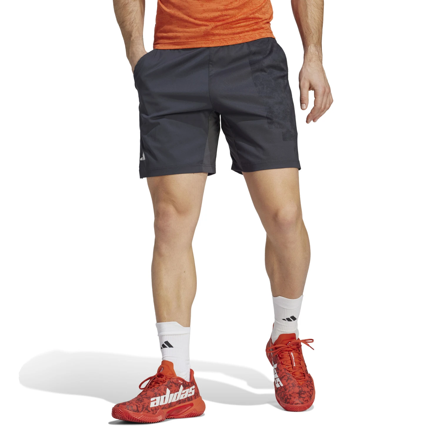 ADIDAS Paris Ergo Shorts Men - Dark Grey 4 ADIDAS Paris Ergo Shorts Men - Dark Grey - Image 2